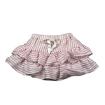 M+E' Gonna Fantasia A Righe Bicolore per Bambina UE1778XX BIANCO/ROSA M+E' 