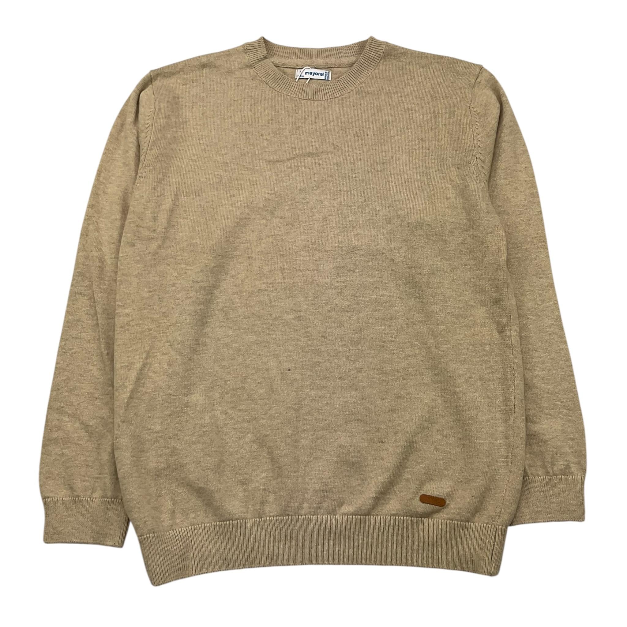 MAYORAL maglia girocollo tinta unita Beige per Bambino 323XXX BEIGE MAYORAL 