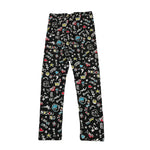 MOSCHINO leggins tinta unita con stampa Nero per Bambina HGP04X NERO MOSCHINO 