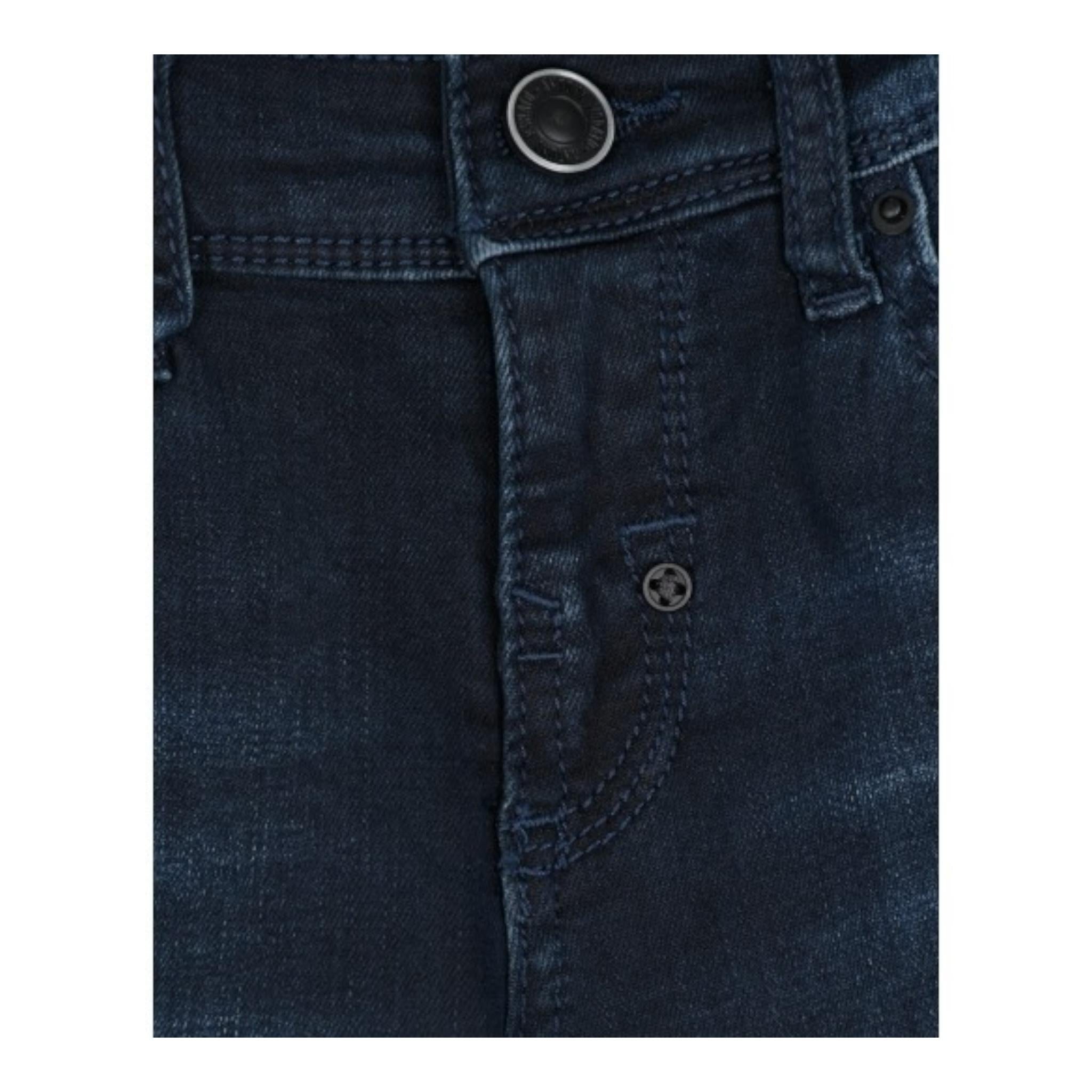 Antony Morato Jeans Tinta Unita con Girovita Regolabile per Bambino MKDT00064X BLU ANTONY MORATO 