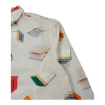 Daniele Alessandrini Camicia Manica Lunga Tinta Unita con Stampe per Bambino 1235C00312 BEIGE DANIELE ALESSANDRINI 
