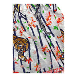 Kenzo Short Tinta Unita Con Stampa Fantasia  Bianco Per Neonata