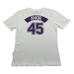 Shoe T-Shirt Girocollo tinta unita con Logo Bianco per Bambino SHSS25B90 BIANCO SHOE 
