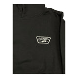 VANS felpa chiusa con cappuccio e stampa logo Nero per Bambino VN000JBEBLK1 NERO VANS 