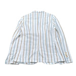 Manuel & Frank Giacca Tinta Unita con Fantasia A Righe per Bambino RIRI BIANCO MANUEL & FRANK 