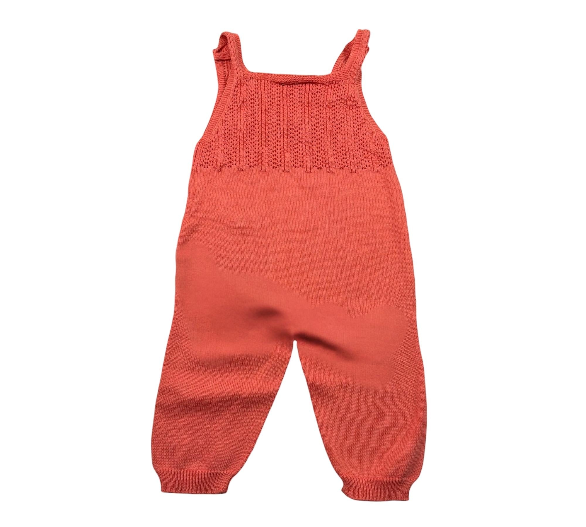 Wedoble salopette Lunga Giromanica per Neonata V2506310A CORALLO WEDOBLE 