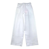 Kocca Pantalone Tinta Unita Modello Palazz per Bambina BUTLARO BIANCO Kocca 