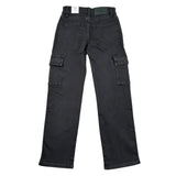Calvin Klein Jeans Tinta Unita con Girovita Regolabile per Bambino IB0IB02300X NERO CALVIN KLEIN 