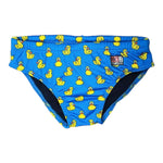 Saint Barth Costume Mutandina Tinta Unita con Stampe per Bambino BILLY BLU SAINT BARTH 