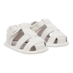 Mayoral Sandali tinta unita con Fibia Panna per Neonato 9897 PANNA MAYORAL 