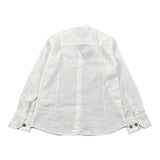 Emanuel Pris Camicia Tinta Unita Manica Lunga  per Bambino ECM4125R BIANCO EMANUEL PRIS 