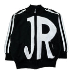 John Richmond Cardigan Tinta Unita con Zip E Logo per Bambino RBP26218CD NERO JOHN RICHMOND 