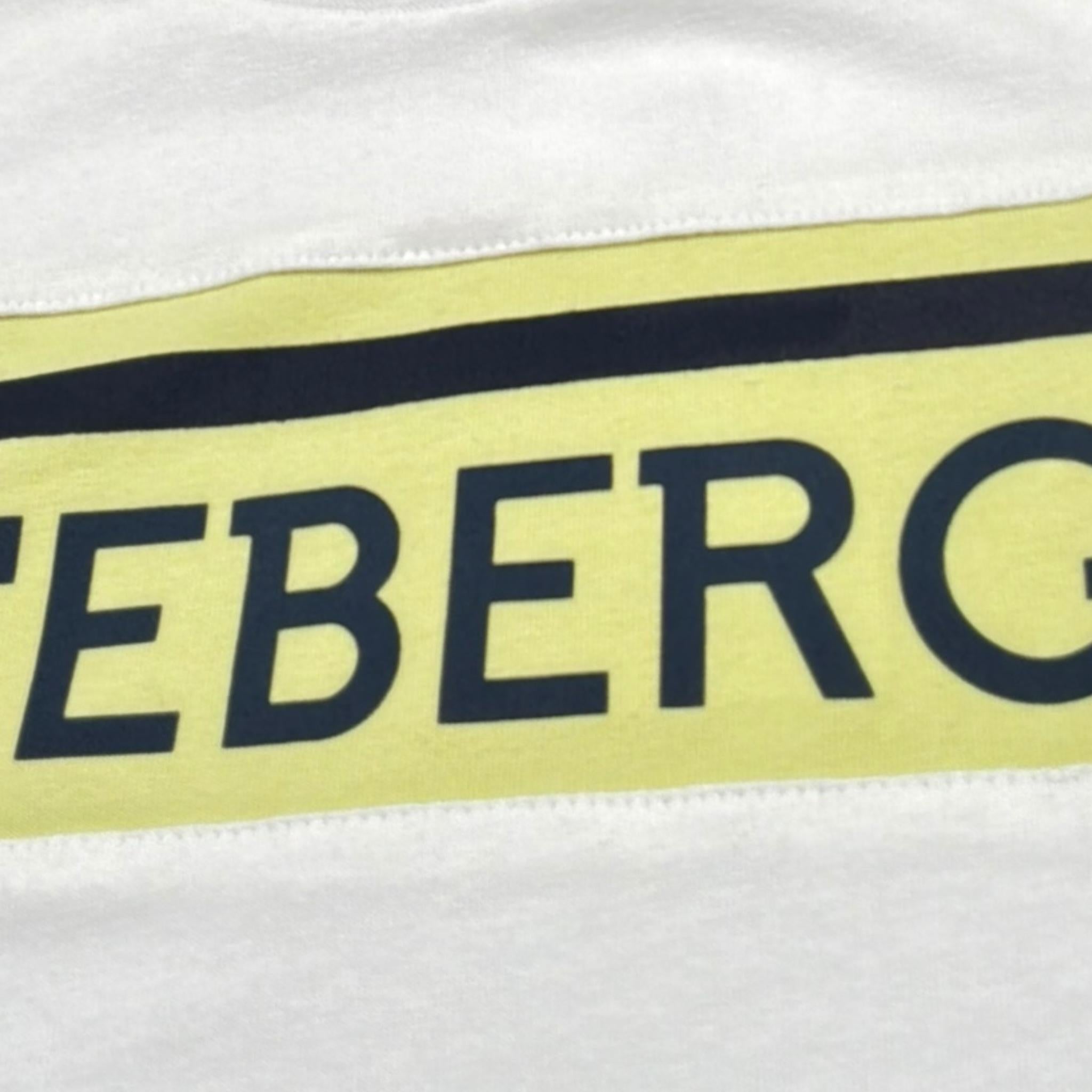 Iceberg Completo 2 Pezzi Bicolore T-Shirt-Bermuda per Neonato CMBICE5104BX BIANCO ICEBERG 