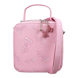 MONNALISA borsa tinta unita con stampa barbie Rosa per Bambina 19D026 ROSA MONNALISA 