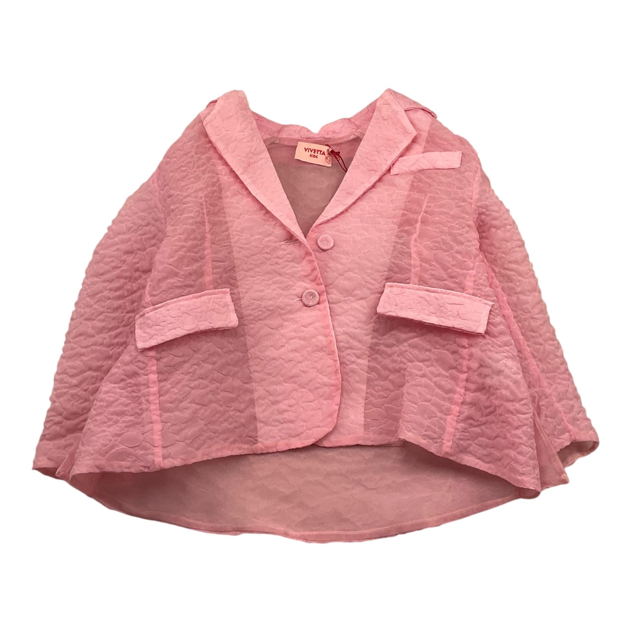 Vivetta Giacca Tinta Unita per Bambina VE255048R ROSA VIVETTA 