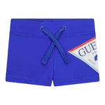 Guess Costume Tinta Unita con Logo per Neonato IG4Z00MC052 COBALTO GUESS 