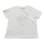 Gaelle T-Shirt tinta unita con Stampa Bianco per Bambina 2746M00481 BIANCO GAELLE 