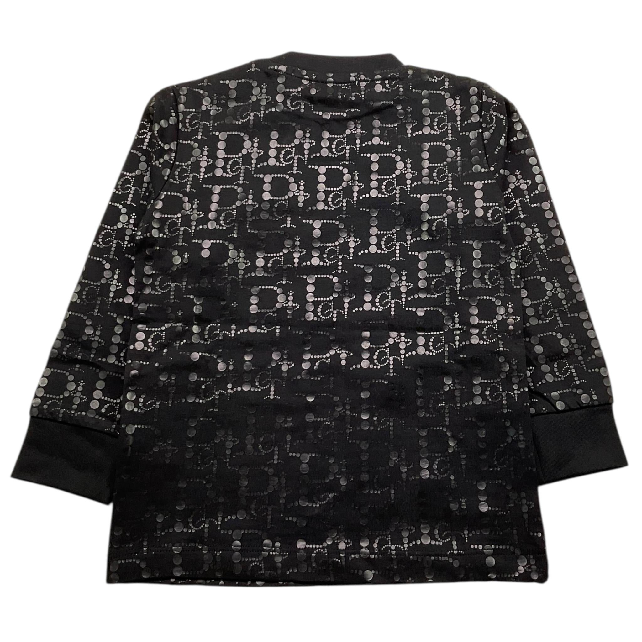 CESARE PACIOTTI shirt girocollo tinta unita con stampa Nero per Bambino TSP5351BJX NERO CESARE PACIOTTI 