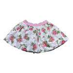 Monnalisa Gonna Tinta Unita Fantasia Rose per Neonata 319703 BIANCO MONNALISA 