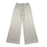 Fun & Fun Pantalone Tinta Unita Mdello Palazzo per Bambina FCJPT01128 PANNA FUN & FUN 