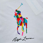 Ralph Lauren T-Shirt tinta unita con Logo Bianco per Neonato 320936473001 BIANCO RALPH LAUREN 