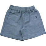 Trussardi Bermuda Tinta Unita con Elastico In Vita per Neonato TIP26039BE BLU TRUSSARDI 