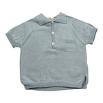 Wedoble T-Shirt Girocollo Tinta Unita per Neonato V2503319A AZZURRO WEDOBLE 