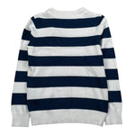 Trussardi Maglia Girocollo Fantasia A Righe per Bambino TBP36004MA BIANCO/BLU TRUSSARDI 