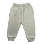 YATSI BABY completo 3pz felpa-shirt-pantalone tinta unita con elastico in vita Verde per Neonato 24433550 VERDE YATSI BABY 