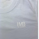 I'M BRIAN t-shirt girocollo tinta unita con stampa Bianco per Neonato TS3142K BIANCO I'M BRIAN 