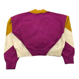 JANICE cardigan scollo a v tricolore Multicolor per Bambina JN576R MULTICOLOR JANICE 