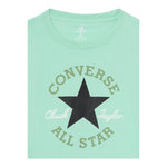 Converse Completo 2 Pezzi T-Shirt-Bermuda Bicolore per Bambino 9CG714 VERDE ACQUA CONVERSE 