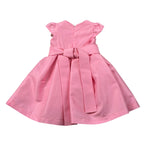 Pure Firenze Abito Cerimonia Tinta Unita Mezza Manica per Neonata PC03223 ROSA PURE FIRENZE 