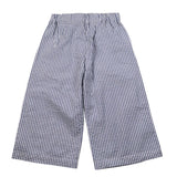 Zhoe & Tobiah Pantalone Modello Palazzo Fantasia A Righe per Neonata STS2FN BIANCO/BLU ZHOE & TOBIAH 