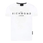 John Richmond T-Shirt Girocollo tinta unita con Stampa Bianco per Bambino RBP25003TSXXX BIANCO JOHN RICHMOND 