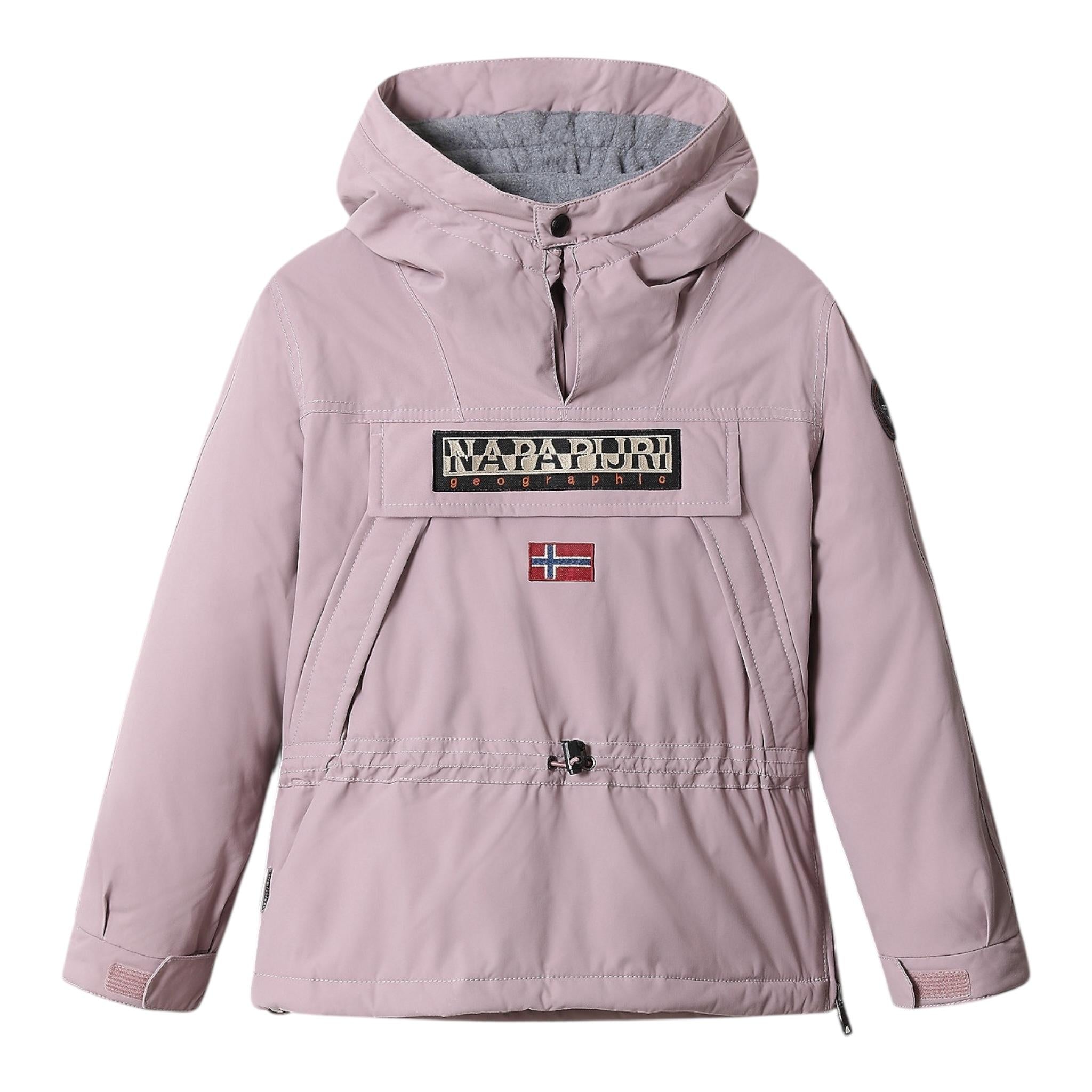 NAPAPIJRI giubbino tinta unita con cappuccio Rosa per Bambina NP0A4EPLP6I1 ROSA NAPAPIJRI 