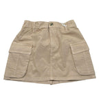 Lu Lu By Miss Grant Gonna tinta unita con Tasconi Beige per Bambina LL3391 BEIGE LU LU BY MISS GRANT 