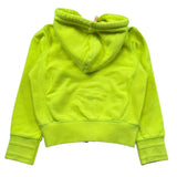 Sun68 Felpa con Zip E Cappuccio Tinta Unita per Neonato F31304N GIALLO FLUO SUN68 