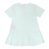 John Richmond Abito tinta unita con Stampa Verde Acqua per Neonata RIP25005VEXXX VERDE ACQUA JOHN RICHMOND 