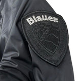 Blauer Giubbino Tinta Unita con Zip E Cappuccio per Neonato 25SBLGC01441N NERO BLAUER 