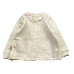 YATSI BABY completo 2pz pantalone-felpa tinta unita con stampa Panna per Neonata 24441510 PANNA YATSI BABY 