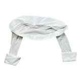 Mamemi Coprispalle Tinta Unita Velato per Bambina MAMGM7B BIANCO MAMEMI 