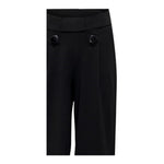 ONLY pantalone tinta unita  modello a palazzo Nero per Bambina 15302374 NERO ONLY 