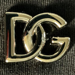 DOLCE & GABBANA maglia mezzo collo tinta unita con logo Nero per Bambina L5JTJG NERO DOLCE & GABBANA 