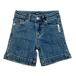 Just Cavalli Bermuda In Denim Tinta Unita con Girovita Regolabile per Neonato JIP26099BE BLU JUST CAVALLI 