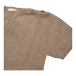 Wedoble T-Shirt Girocollo Tinta Unita per Neonato V2504302D BEIGE WEDOBLE 