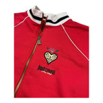 Just Cavalli Felpa con Zip Tinta Unita con Profili In Contrasto per Bambina JGP26123FE FRAGOLA JUST CAVALLI 