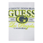 Guess T-Shirt Girocollo Tinta Unita con Stampe per Neonato N5RI23K8HM4NX BIANCO GUESS 