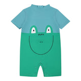 Stella Mccartney costume Mezza Manica Bicolore per Bambino TWC509J VERDE STELLA McCARTNEY 