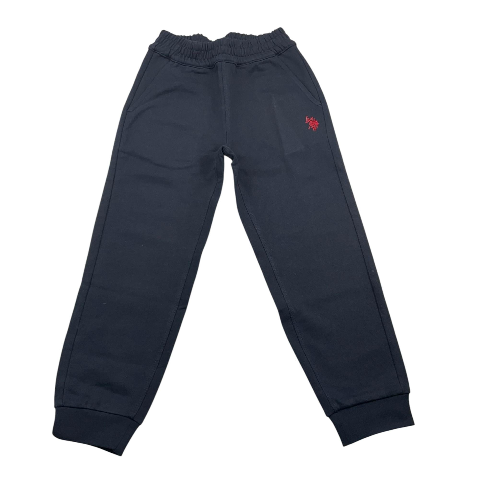 U.S. POLO ASSN pantalone tuta tinta unita Blu per Bambino US40515 BLU U.S. POLO ASSN 